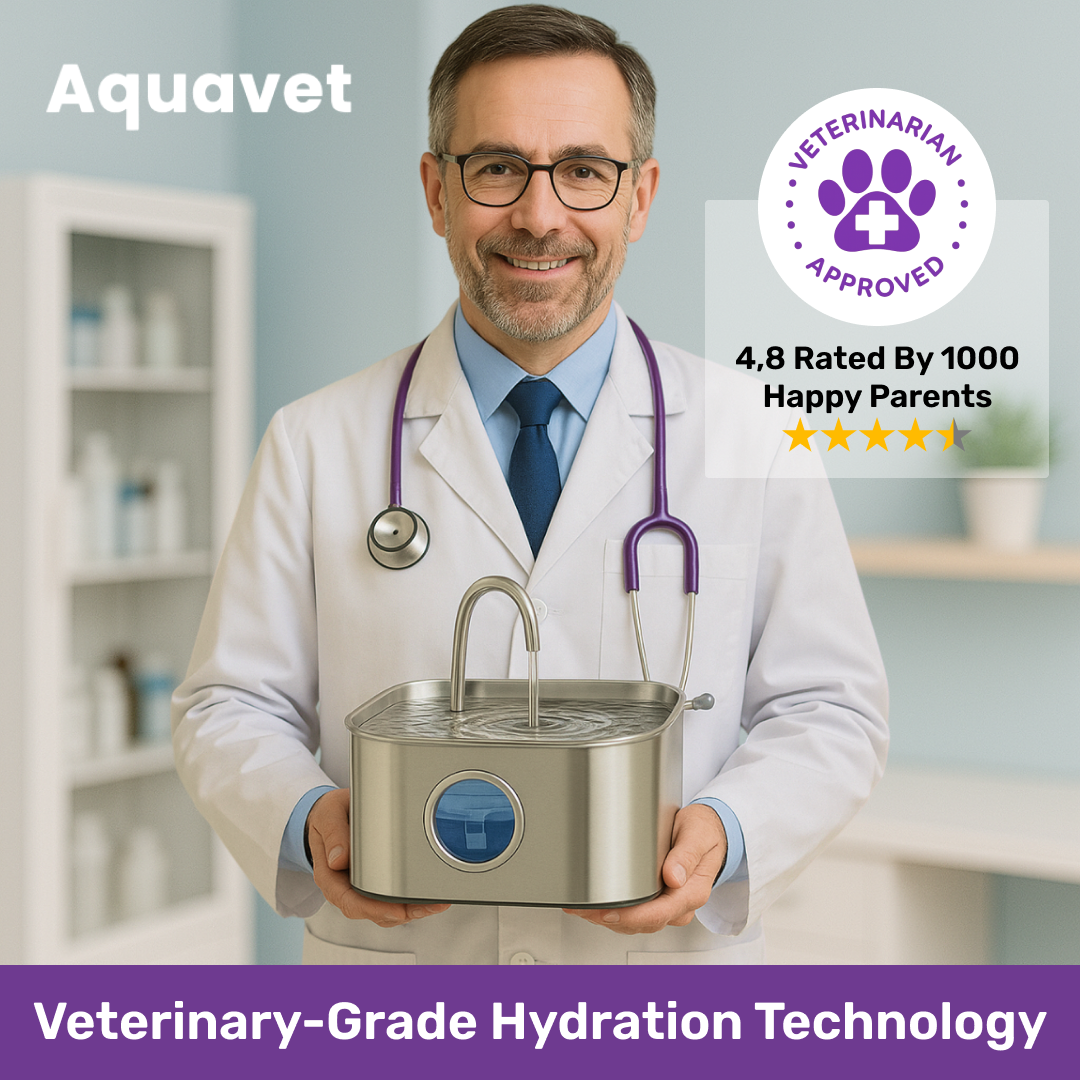 AquaVet™ - Vet-Grade Whisper-Quiet Hydration Technology