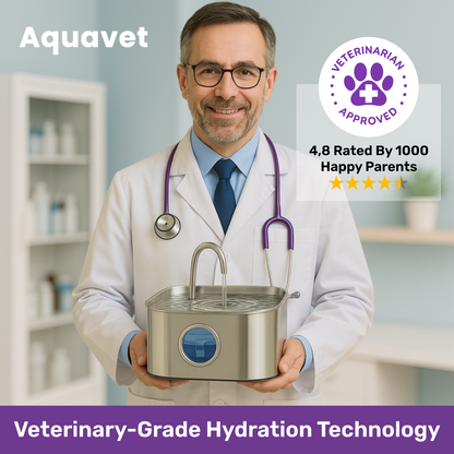 AquaVet™ - Vet-Grade Whisper-Quiet Hydration Technology