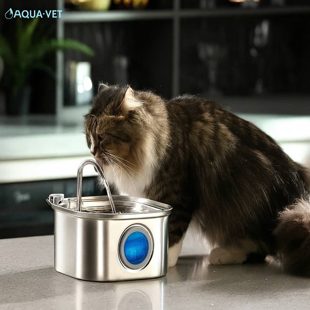 AquaVet™ - Vet-Grade Whisper-Quiet Hydration Technology